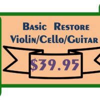 Basic Restoration of Violin/Cello/Guitar